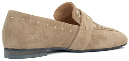 Nien loafers kum loafers dames - maat 39 Beige