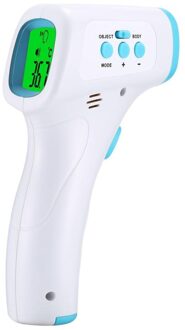 Niet Contact Body Thermometer Voorhoofd Digitale Infrarood Thermometer Gun Lcd Display Koorts Temperatuur Meet Tool 1 Set