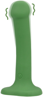 Niet-Falisch Vibrerende Dildo - Klein - Bosgroen