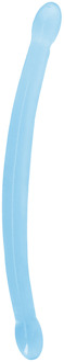 Niet-realistische dubbele dildo - 17 / 42 cm