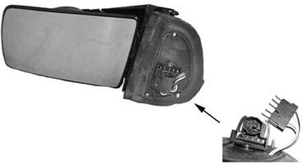 Niet Volledige Spiegel Merc. W210/140