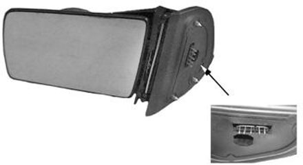 Niet Volledige Spiegel Mercedes W202