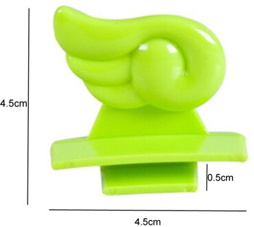 Niet Vuile Draagbare Deksel Toiletbril Angel Wing Lift Toiletbril Wc Accessoires Wc Seat Lifter groen