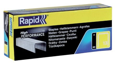 Nieten Rapid 13/4 gegalvaniseerd standaard 5000 stuks