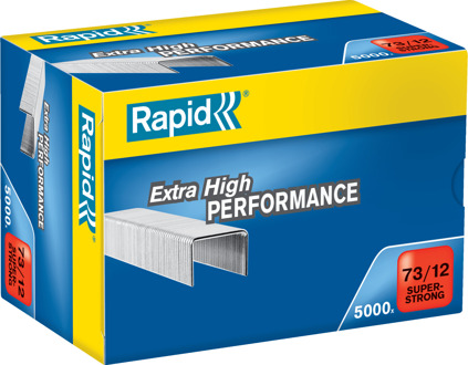 Nieten Rapid 73/12 gegalvaniseerd super strong 5000 stuks