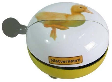 Nietverkeerd Fietsbel Ding-Dong Ø80Mm Eend