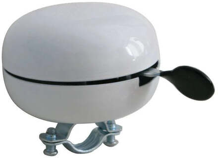 Nietverkeerd Fietsbel Ding-Dong Ø80mm - Wit