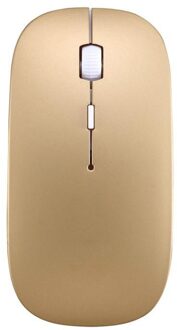 Nieuw 2.4Ghz Ultradunne Draadloze Optische Muis 1200Dpi Usb Pc Laptop Computer Gaming Muizen Accessoires Мышь Ratón Computermui goud