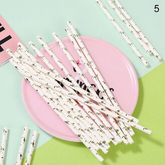 Nieuw 25 Stuks Wegwerp Rietjes Sap Drinken 197Mm Veilig Voor Thuis Wedding Party Cocktail XSD88