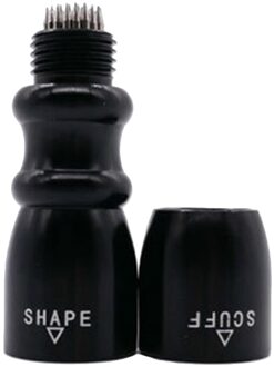 Nieuw 3 in 1 Biljart Cue Tip Shaper Scuffer Beluchter Snooker Zwembad Tapper Reparatie Tools zwart