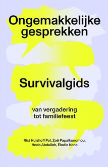 Nieuw Amsterdam Ongemakkelijke gesprekken - Rixt Hulshoff Pol, Zoë Papaikonomou, Hodo Abdullah, Elodie Kona, - ebook