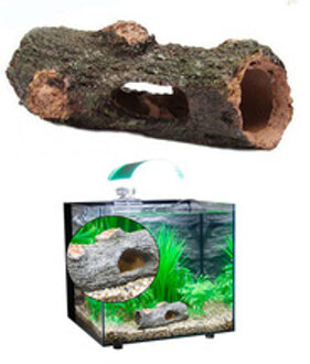 Nieuw Aquarium Ornament Hollow Kofferbak Simulatie Boom Log Hout Polyresin Landschap Aquarium Decoratie Kunstmatige Tank Levert