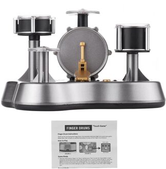 Nieuw! Elektronische Mini Vinger Drum Vinger Aanraken Drum Met Geluiden En Lichten Percussie Muziekinstrument Voor Jongens Meisjes