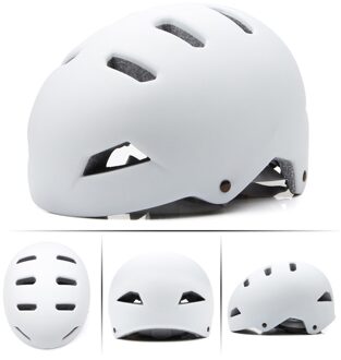 Nieuw Fietshelm Klimmen Alpinisme Outdoor Camping Wandelen Paardrijden Helm S66 wit