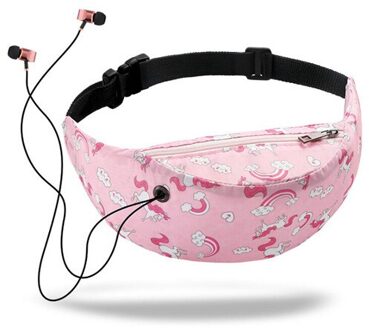 Nieuw Flamingo Print Taille Tas Waterdicht Mode Vrouwen Reizen Fanny Pack Mobiele Telefoon Taille Verpakking Dame Canvas Riem Tas Roze