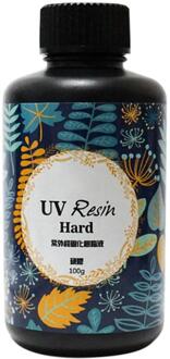 Nieuw Hars Uv Curing Gel Ultraviolet Sneldrogende Zonlicht Geactiveerd Niet Giftig Hard Transparant 100g