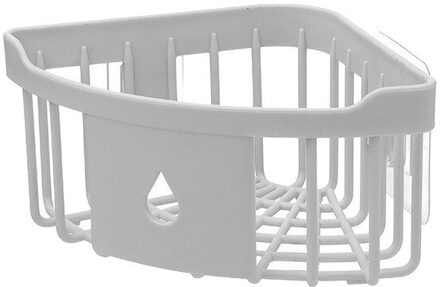 NIEUW! Hoekplank Keuken Badkamer Opslag Plank & Rack Waterdichte Wall Mount Douche Plank Caddy Badkamer Planken Muur Houder grijs