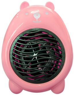 Nieuw Mini Draagbare Desktop Heater Met Comfortabele Grip Oververhitting Bescherming Voor Home Office Slaapkamer Bureau XSD88 roze