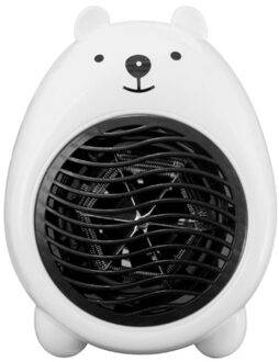 Nieuw Mini Draagbare Desktop Heater Met Comfortabele Grip Oververhitting Bescherming Voor Home Office Slaapkamer Bureau XSD88 wit