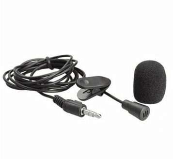 Nieuw Mini Voor Lavalier Mic 3.5 Mm Jack Tie Clip Microfoons Smart Telefoon Opname Clip-On Revers Voor Spreken speech Luidspreker