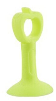 Nieuw Multifunctionele Anti-Collision Siliconen Deurklink Knop Mute Guard Protector Sucker Pad Mk fluorescerende groen