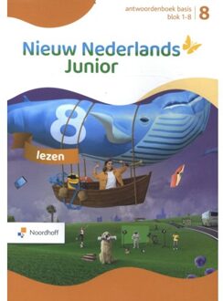 Nieuw Nederlands Junior / Lezen Groep 8 Basis / Antwoordenboek