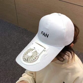 Nieuw Product Auto Fan Hoed Fan Draagbare Zonnehoed Fan Usb Opladen Leuke Kleine Ventilator Leuke Driver Hoed Rijden Blower fan Zonnescherm 3