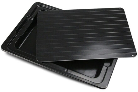 Nieuw Snelle Ontdooien Lade Met Cleaner Bevroren Vlees Ontdooien Voedsel Ontdooien Plaat Board Keuken Tool