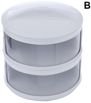 Nieuw Transparant Stapelbaar Voedsel Isolatie Cover Stofdicht Voor Thuis Keuken Koelkast TE889