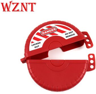 Nieuw type 25mm tot 635mm kleine grote size klep lockout, ABS Plastic Gate Valve Lockout NT-G42