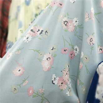 Nieuw type van chiffon Chiffon patchwork stoffen met glad en dikke textuur jurk brede benen broek bretels 1