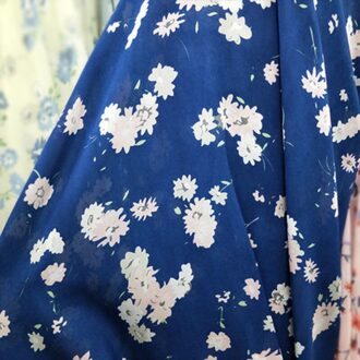 Nieuw type van chiffon Chiffon patchwork stoffen met glad en dikke textuur jurk brede benen broek bretels 3