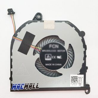 Nieuw Voor Dell Precision 5530 M5530 Xps 15 9570 0MV340 XPS15 7590 008YY9 0TK9J1 FJ6J Fkch Fcn Laptop Cpu Gpu cooler Cooling Fan CPU FAN