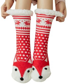 Nieuw Vrouwen Extra Warme Fleece Indoor Sokken Warme Voeten Stretchy Voor Winter Thuis Kerst S66 B