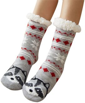 Nieuw Vrouwen Extra Warme Fleece Indoor Sokken Warme Voeten Stretchy Voor Winter Thuis Kerst S66