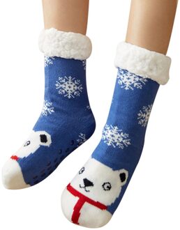 Nieuw Vrouwen Extra Warme Fleece Indoor Sokken Warme Voeten Stretchy Voor Winter Thuis Kerst S66