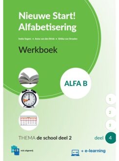 Nieuwe Start Alfabetisering Alfa B Deel 4 + e-learning Werkboek