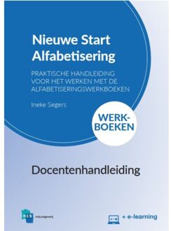 Nieuwe Start Alfabetisering  -   Docentenhandleiding Nieuwe Start! Alfabetisering Werkboeken + e-learning