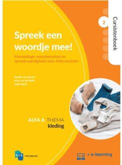 Nieuwe Start Alfabetisering  -   Spreek een woordje mee! Cursistenboek Alfa A Deel 2 Kleding + e-learning