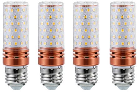Nieuwkomers 4 STUKS Led-lampen 12W Drie-kleur Dimmen Maïs Licht Voor Home Office