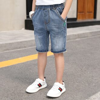 Nieuwkomers Cowboy Shorts Zomer Kids Jongens Jeans Shorts Kinderen Zachte Katoenen Jeans Shorts Baby Jongens Kleding Blauwe Kleur 8