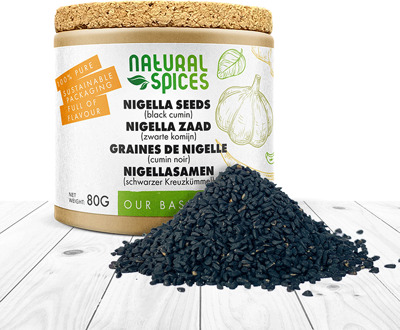 Nigella zaad (zwarte komijn) - 80 gram