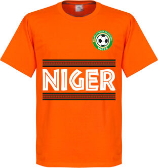 Niger Team T-Shirt - Oranje - XL