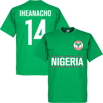 Nigeria Iheanacho 14 Team T-Shirt - L