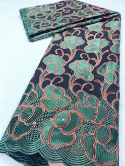 Nigeriaanse Kant Stoffen Kant Zwitserse Voile Kant In Zwitserland Afrikaanse Katoen Kant Stof Voor Bruiloft YA3813B-1 afbeelding 5