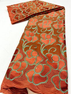 Nigeriaanse Kant Stoffen Kant Zwitserse Voile Kant In Zwitserland Afrikaanse Katoen Kant Stof Voor Bruiloft YA3813B-1 afbeelding 8