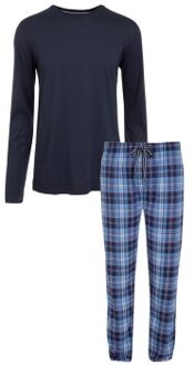Night And Day Long Pyjama 3XL-6XL Blauw,Rood,Versch.kleure/Patroon
