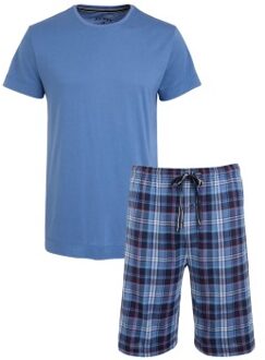 Night And Day Pyjama Short Sleeve Blauw,Rood,Versch.kleure/Patroon - Small,Medium,Large,X-Large,XX-Large