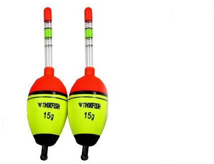 Night Glow Vissen Float 2Pcs 5G 15G 30G 40G Eva Visdobbers Verlichting Drijft Voor night Vissen 2stk 15g