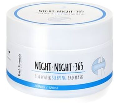 Night Night 365 Sea Water Sleeping Pad Mask 26pcs 120ml